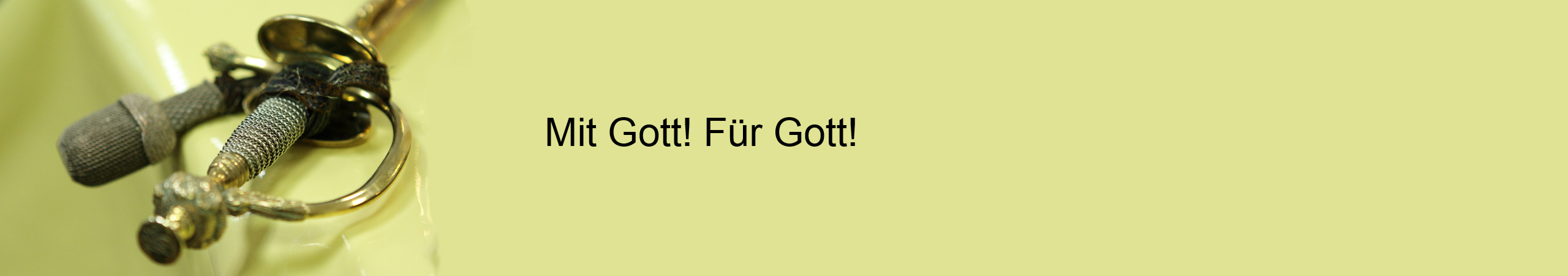 Mit Gott! Fr Gott!